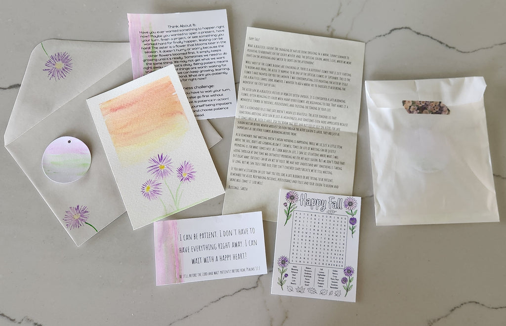 The Heirloom Experience - 1 Mail Experience of Patience And Perseverance - The Aster