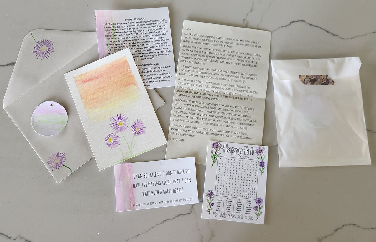 The Heirloom Experience - 1 Mail Experience of Patience And Perseverance - The Aster