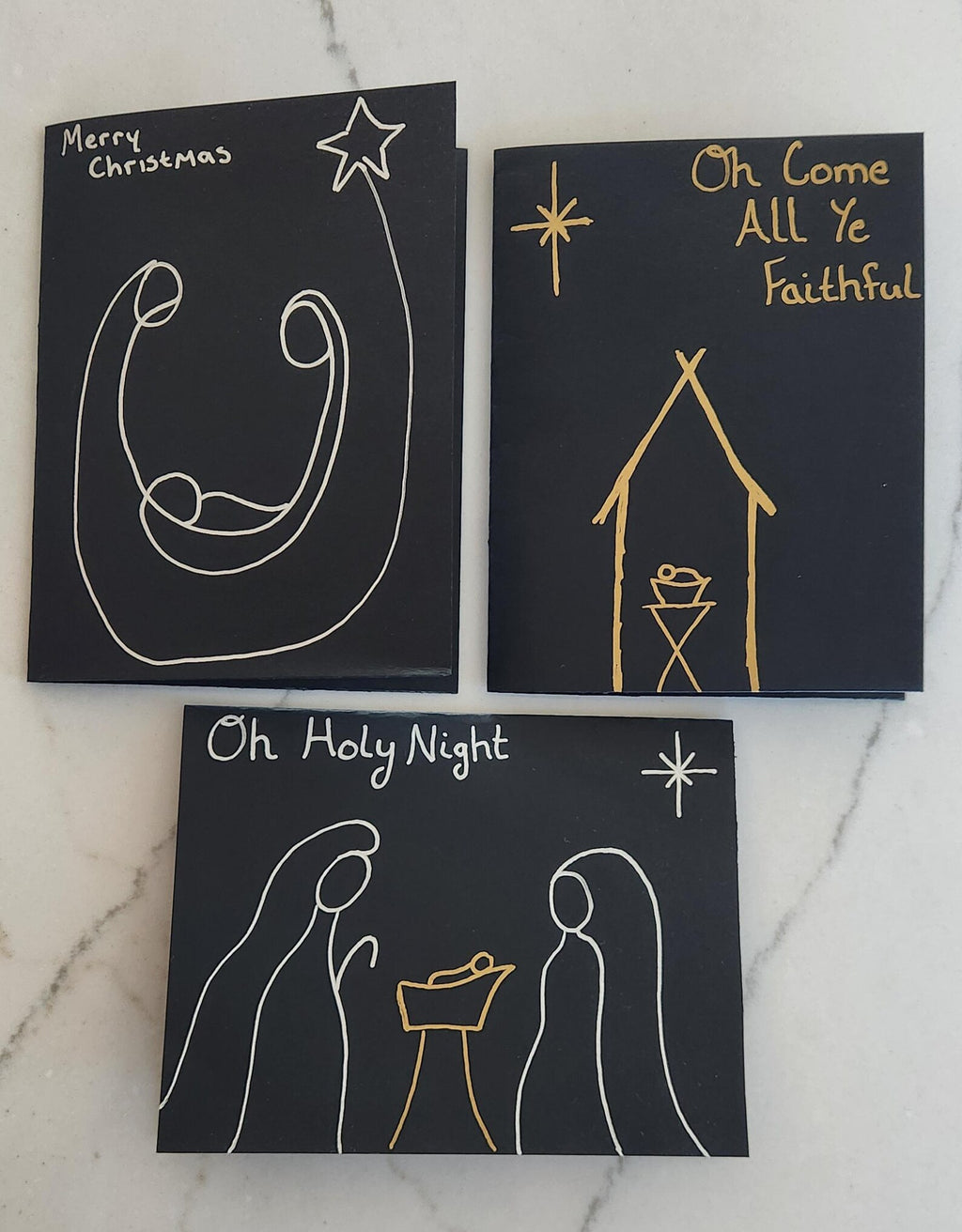 Set of 3 Christmas Cards