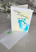 Jeremiah 1:5 Hand Painted Original Card