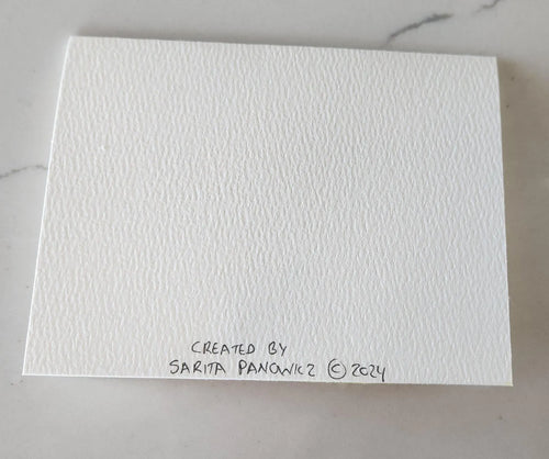 Amazing Women Make Amazing Moms Hand Painted Original Card