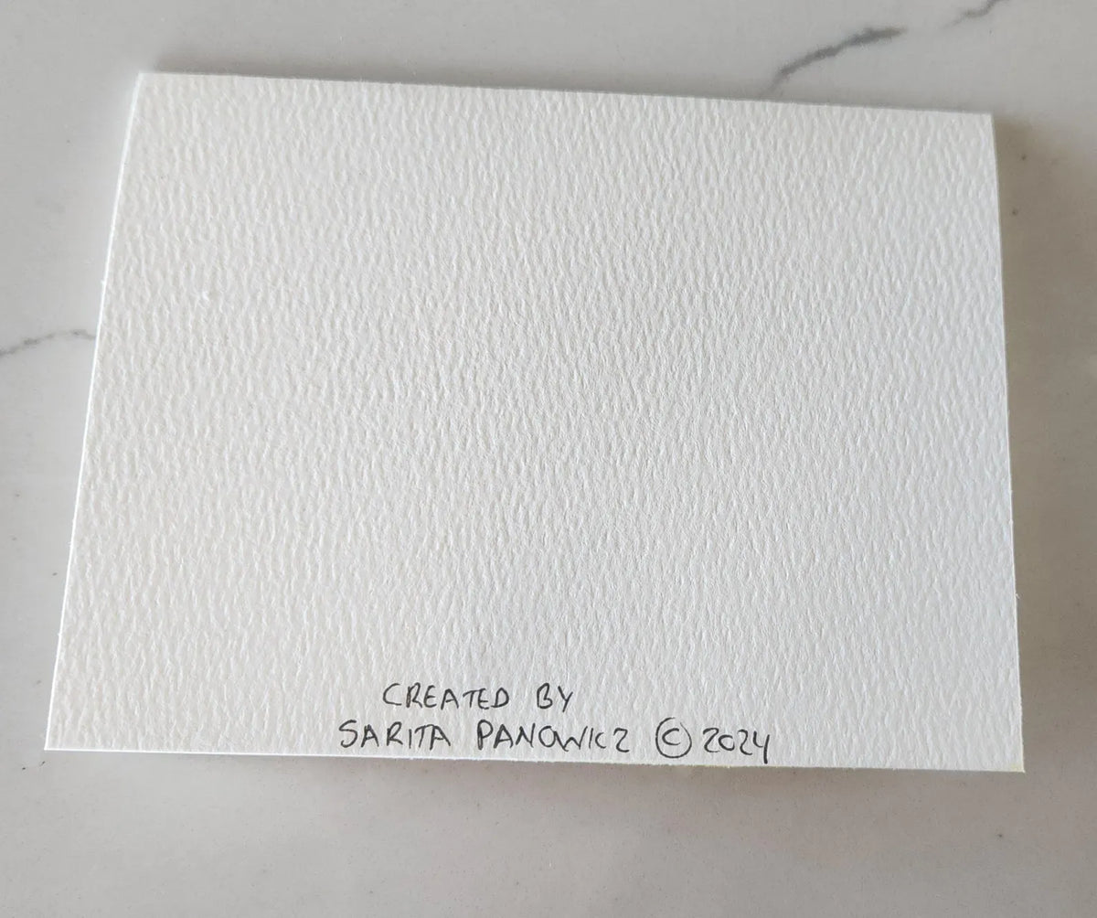 Proverbs 31:29 Hand Painted Original Card