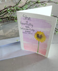 Psalms 139:14 Hand Painted Original Card